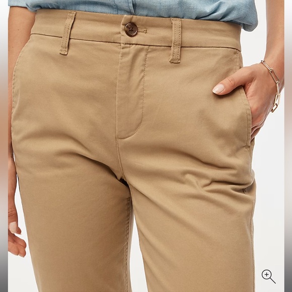 J. Crew High-rise girlfriend chino pant - Picture 5 of 6